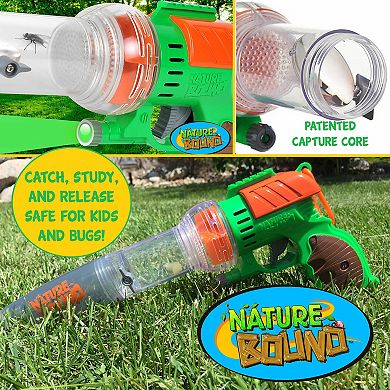Nature Bound Bug Vacuum Insect Catcher Toy Device with LED Laser Light & Magnifier