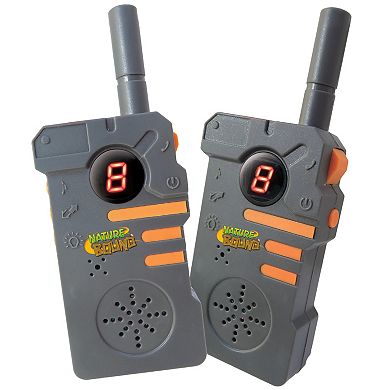 Nature Bound Kids' Walkie Talkies 2-Pack with 2-Mile Range & 2 Channels