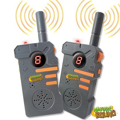 Nature Bound Kids' Walkie Talkies 2-Pack with 2-Mile Range & 2 Channels