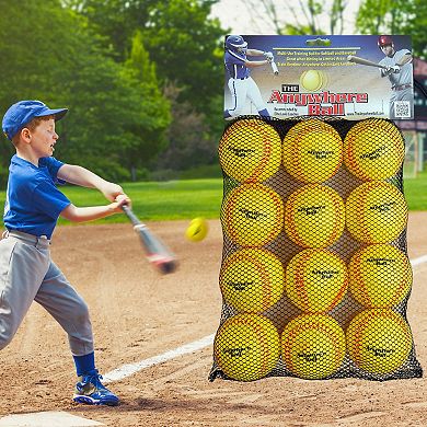 Anywhere Sports 12-Pack Waterproof Squishy Foam Balls
