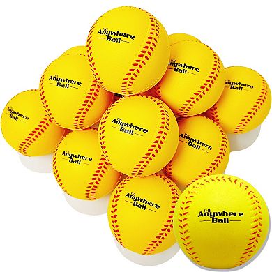 Anywhere Sports 12-Pack Waterproof Squishy Foam Balls