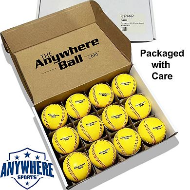 Anywhere Sports 12-Pack Waterproof Squishy Foam Balls