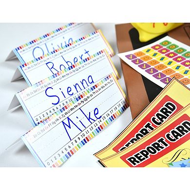 Dr. STEM Play Teacher Set - School & Classroom Roleplay with White Board & Accessories