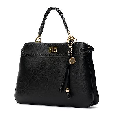 BCBGeneration Top Handle Double Compartment Satchel Bag