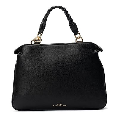 BCBGeneration Top Handle Double Compartment Satchel Bag