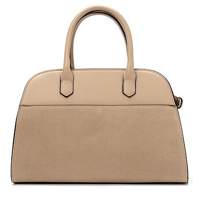 BCBGeneration Structured Satchel With Jewelry Bag Charm