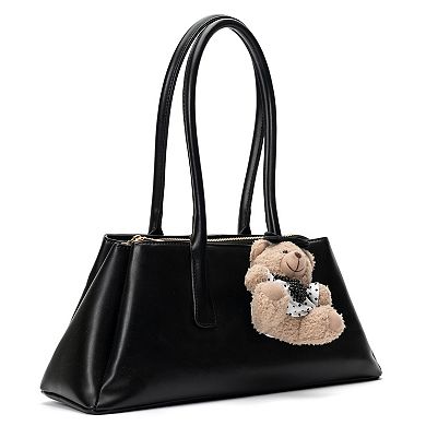 BCBGeneration Triple Entry East West Bag with Charm