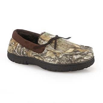Realtree Men's Stretch Camo Slip-On Slippers