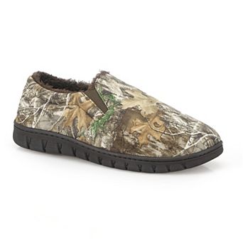 Realtree Men's Stretch Camo Slip-On Slippers