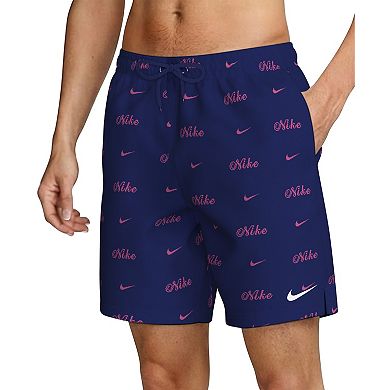 Men's Nike 7-inch Digi Logo Swim Trunks