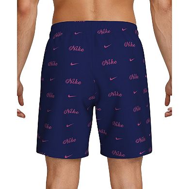 Men's Nike 7-inch Digi Logo Swim Trunks