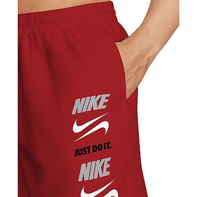 Men's Nike Swim Breaker Stacked 7-inch Volley Shorts