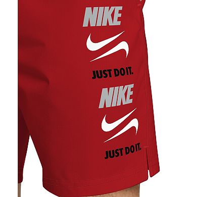 Men's Nike Swim Breaker Stacked 7-inch Volley Shorts