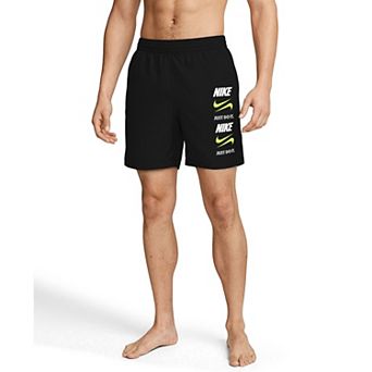 Men's Nike Swim Breaker Stacked 7-inch Volley Shorts