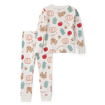 Baby & Toddler Carter’s 2 pc Thanksgiving Snug-Fit Cotton Pajama Top & Pajama Bottoms Set