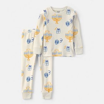 Baby & Toddler Carter’s 2 pc Hanukkah Pajama Top & Pajama Bottoms Set