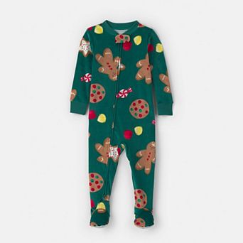 Baby & Toddler Carter’s Holiday Full-Zip Footed One-Piece Pajamas