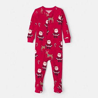 Baby & Toddler Carter’s Holiday Full-Zip Footed One-Piece Pajamas