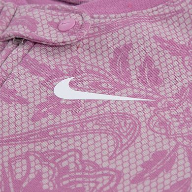 Newborn Baby Girls Nike Lace It Up Footed Coverall