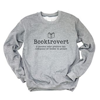 Booktrovert Definition - Women's Graphic Sweatshirt