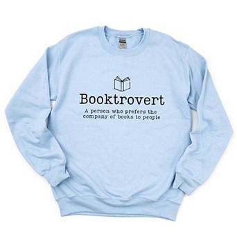 Booktrovert Definition - Women's Graphic Sweatshirt