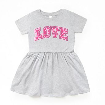 Love Varsity Hearts - Infant Dress