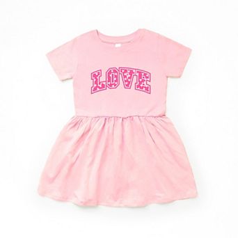 Love Varsity Hearts - Infant Dress