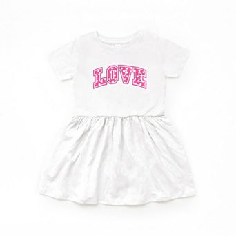 Love Varsity Hearts - Infant Dress