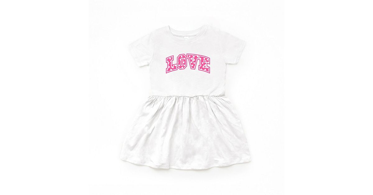 girls valentines dress Dresses and Outfits for Baby, Toddlers, and Children  Lillie & Lilah Toddler / Little Girls Bodice Fabric Girls Valentines Day Dress in