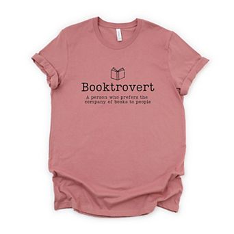 Booktrovert Definition - Women's Short Sleeve Graphic T-Shirt