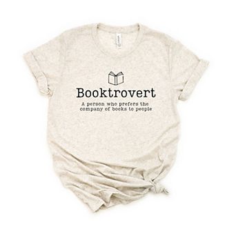 Booktrovert Definition - Women's Short Sleeve Graphic T-Shirt