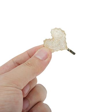 Heart Shape Ponytail Buckle Hair Clip for Women 1 Pc