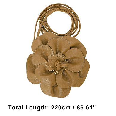 Flower Adjustable Waist Belt 1 Pc