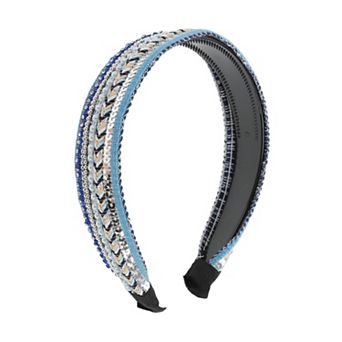 Faux Pearls Sequins Headband for Women 1 pc