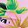 Pink Green Floral