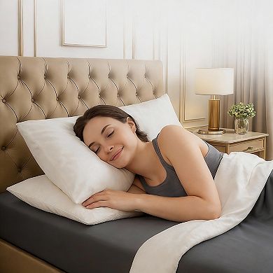 Queen Size Fitted Sheet, 15" Pocket, Soft Microfiber, Shrink & Fade Resistant