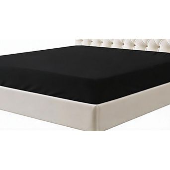 Queen Size Fitted Sheet, 15" Pocket, Soft Microfiber, Shrink & Fade Resistant