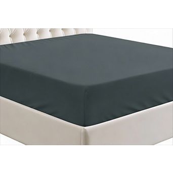 Queen Size Fitted Sheet, 15" Pocket, Soft Microfiber, Shrink & Fade Resistant