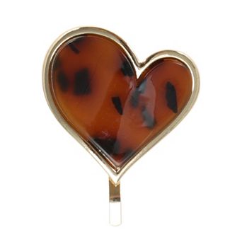 Heart Design Ponytail Buckle Hair Clip for Women 1 pc
