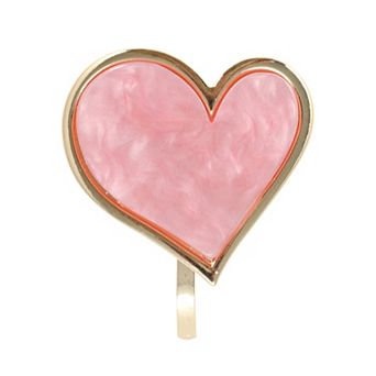 Heart Design Ponytail Buckle Hair Clip for Women 1 pc