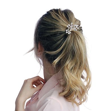 Stylish Leaf Ponytail Buckle Hair Clip for Women