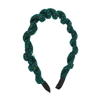 Colorful Cable Knit Headband for Women 1 pc