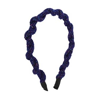 Colorful Cable Knit Headband for Women 1 pc