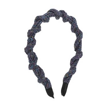 Colorful Cable Knit Headband for Women 1 pc