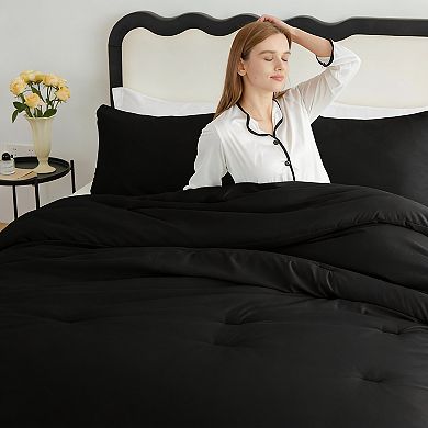 Ultra Soft Microfiber Comforter Set - 1 Comforter, 2 Pillowcases - All Seasons