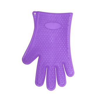Heart Shape Silicone Oven Mitts for Kitchen Use 1 pc