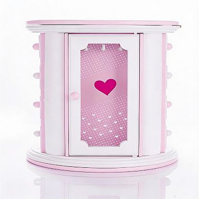 Music Jewelry Box: 1 Compartment, 6 Hooks, Perfect Gift