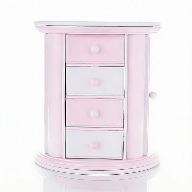 Music Jewelry Box: 1 Compartment, 6 Hooks, Perfect Gift