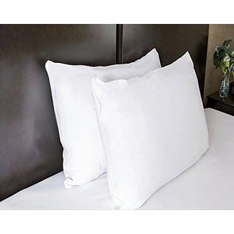 2-Pack Waterproof Zippered Pillow Protectors