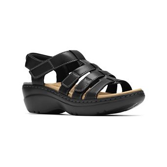 Clarks® Merliah2 Ruby Women's Wedge Leather Sandals